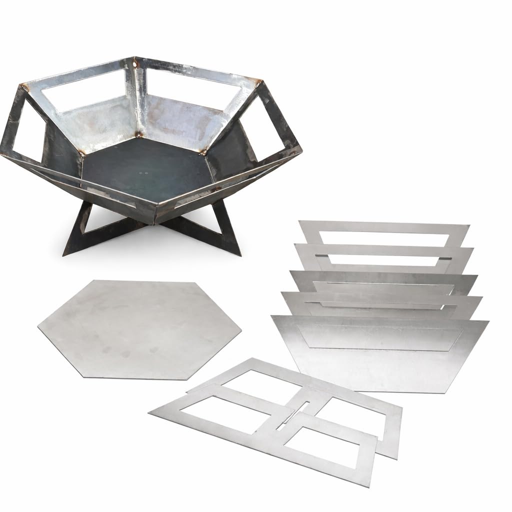 Weld-It-Yourself Fire Pit kit 16g or 11g Steel