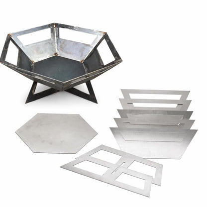 Weld-It-Yourself Fire Pit kit 16g or 11g Steel