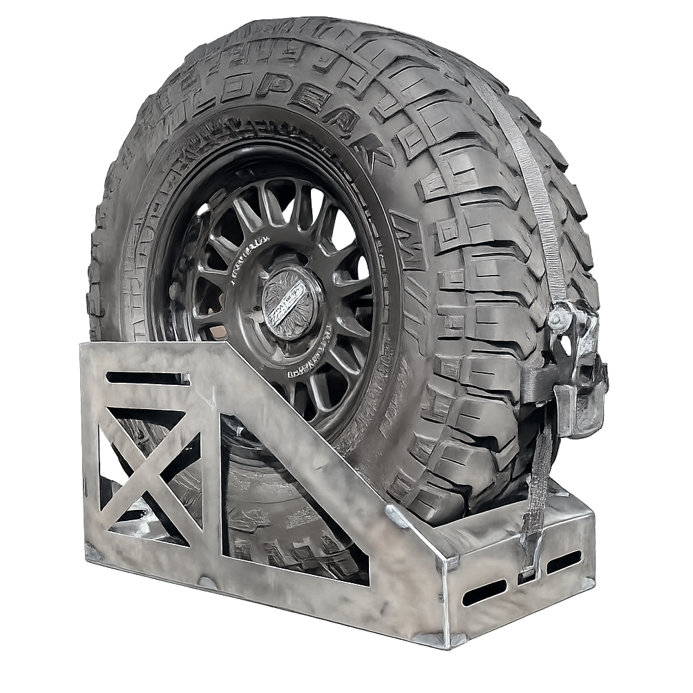 Weld-It-Yourself Spare Tire Mount