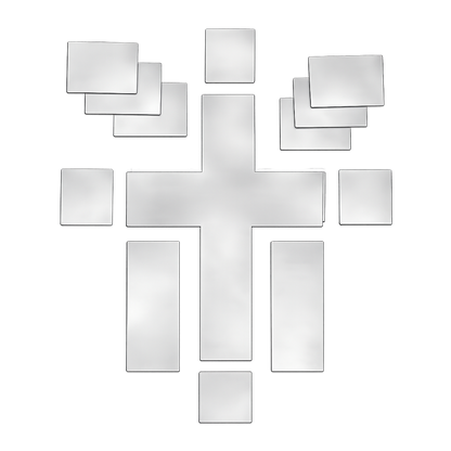 Weld-It-Yourself 3D Cross Kit – 12g Steel