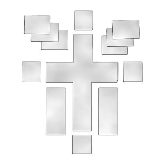Weld-It-Yourself 3D Cross Kit – 12g Steel