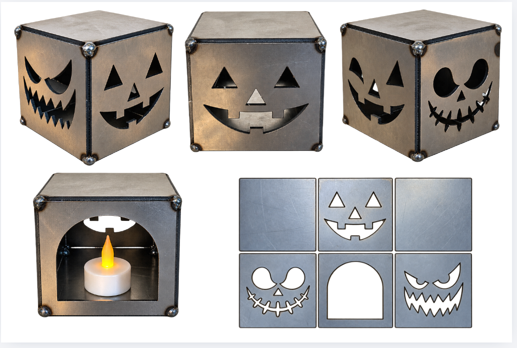 Jack-O-Lantern Cube